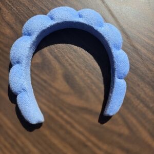 Source Unknown Blue Padded Bubble Headband